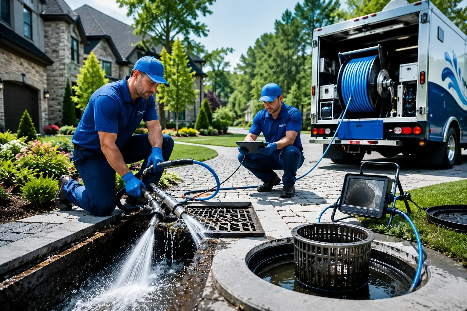 Local outdoor drain cleaning professionals in Normangee, TX